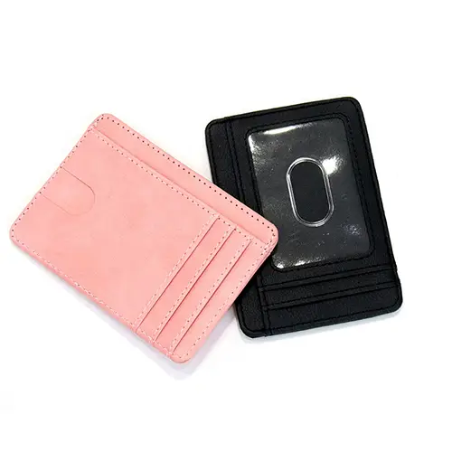 PU Leather ID Card Holder – Compact and Stylish with Multiple Slots